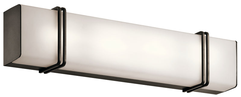 Kichler 45838OZLED LED Linear Bath, Olde Bronze Finish - LightingWellCo