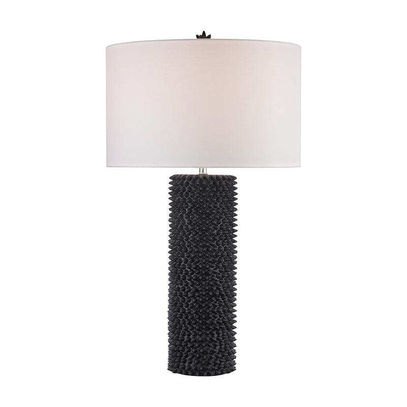 ELK Home D2766 One Light Table Lamp, Black Finish - At LightingWellCo