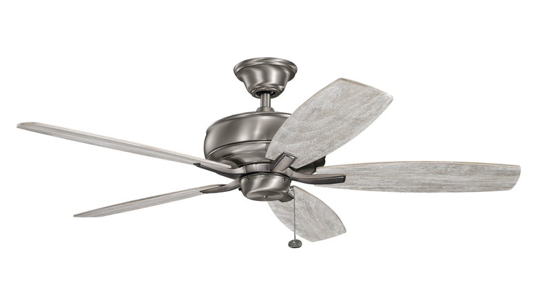 Kichler 330247BAP 52``Ceiling Fan, Burnished Antique Pewter Finish - LightingWellCo