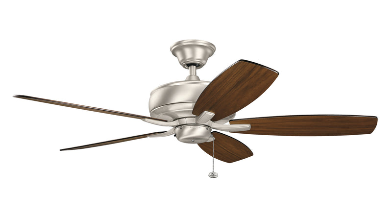 Kichler 330247NI 52``Ceiling Fan, Brushed Nickel Finish - LightingWellCo