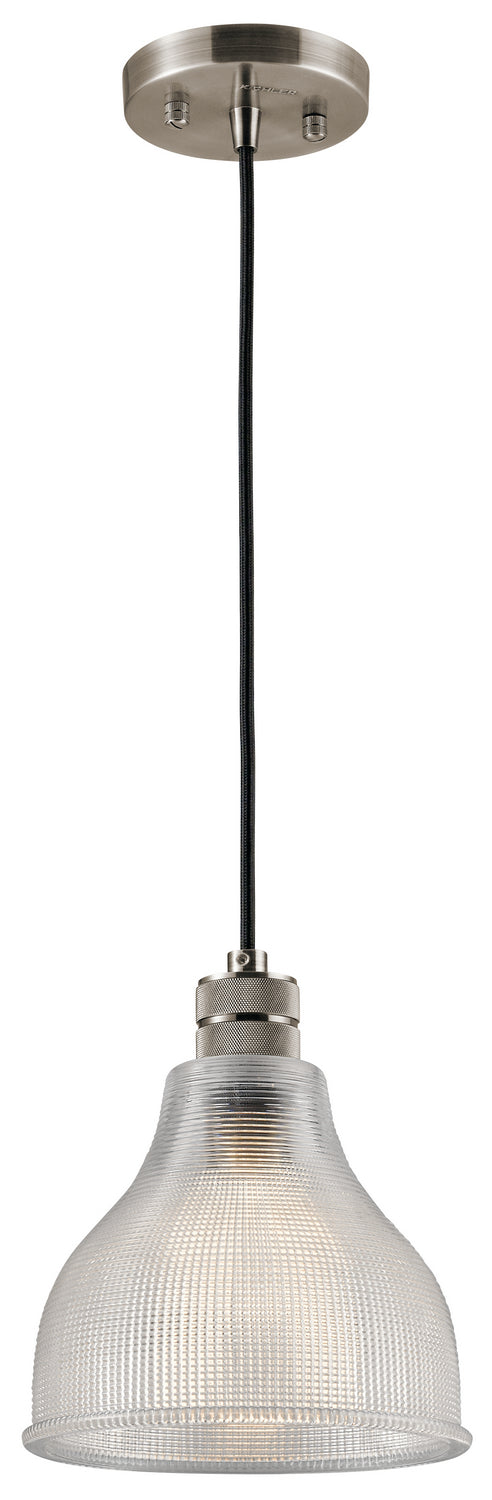 Kichler 43551CLP One Light Mini Pendant, Classic Pewter Finish - LightingWellCo