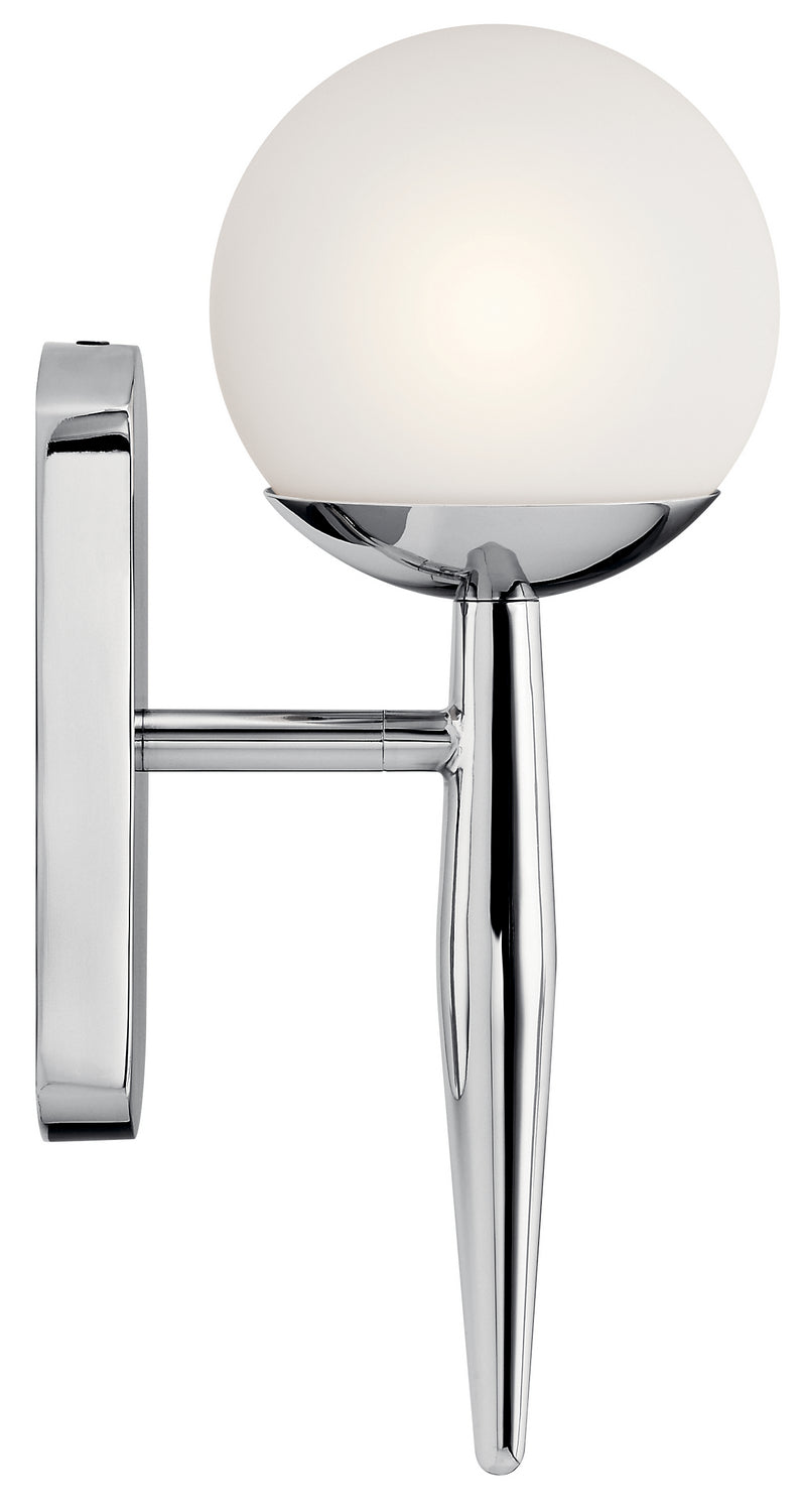 Kichler 45580CH One Light Wall Sconce, Chrome Finish - LightingWellCo