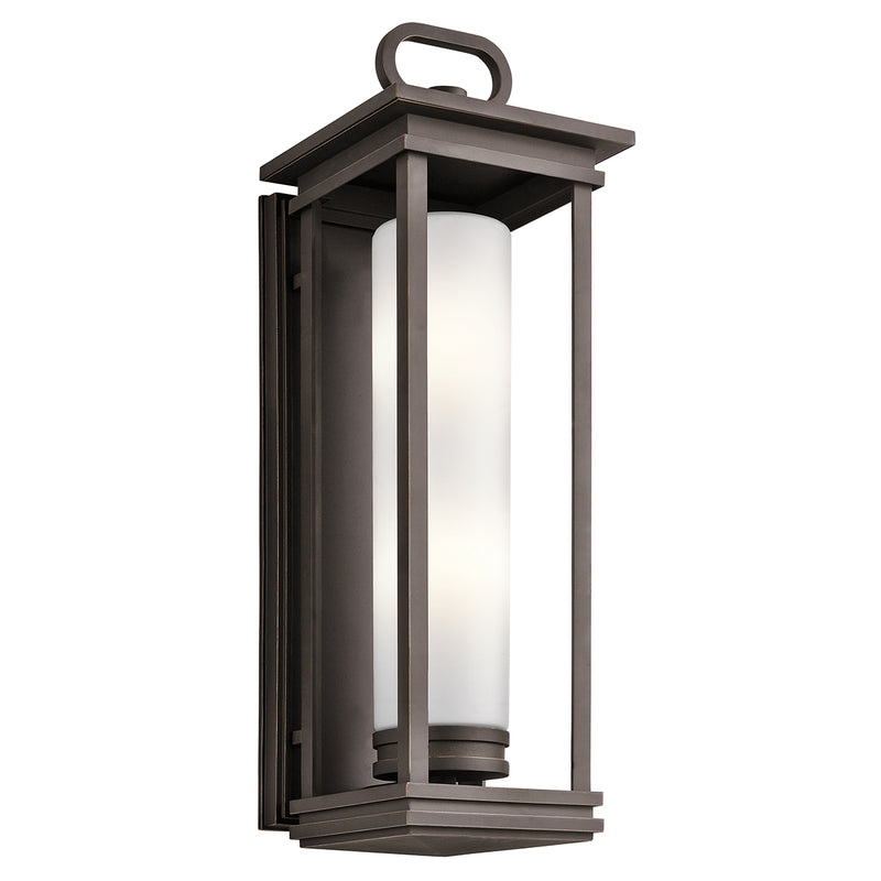 Kichler 49499RZ Two Light Outdoor Wall Mount, Rubbed Bronze Finish - LightingWellCo