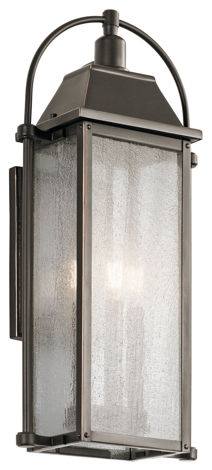 Kichler 49715OZ Three Light Outdoor Wall Mount, Olde Bronze Finish - LightingWellCo