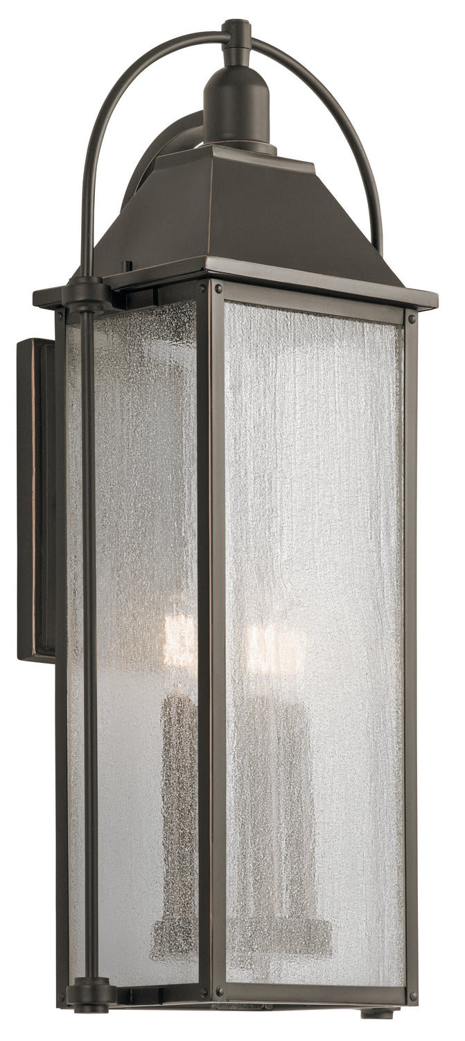 Kichler 49716OZ Four Light Outdoor Wall Mount, Olde Bronze Finish - LightingWellCo