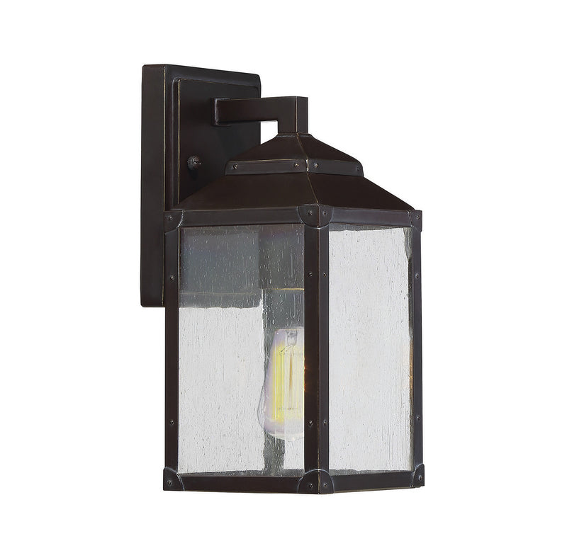 Savoy House 5-340-213 One Light Wall Mount, English Bronze w/ Gold Finish LightingWellCo