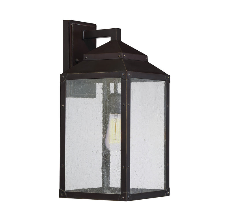 Savoy House 5-344-213 One Light Wall Mount, English Bronze w/ Gold Finish LightingWellCo