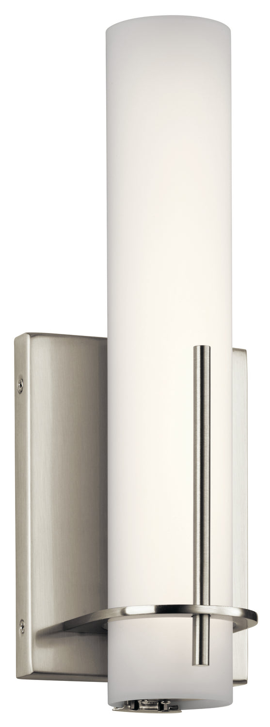 Kichler 83757 LED Wall Sconce, Brushed Nickel Finish - LightingWellCo