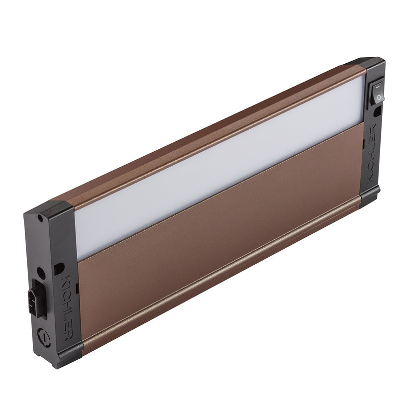 Kichler 4U27K12BZT LED Under Cabinet, Bronze Textured Finish - LightingWellCo