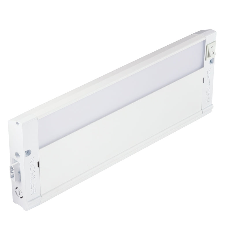 Kichler 4U27K12WHT LED Under Cabinet, Textured White Finish - LightingWellCo