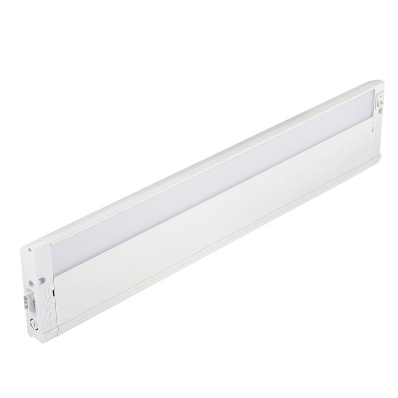 Kichler 4U27K22WHT LED Under Cabinet, Textured White Finish - LightingWellCo