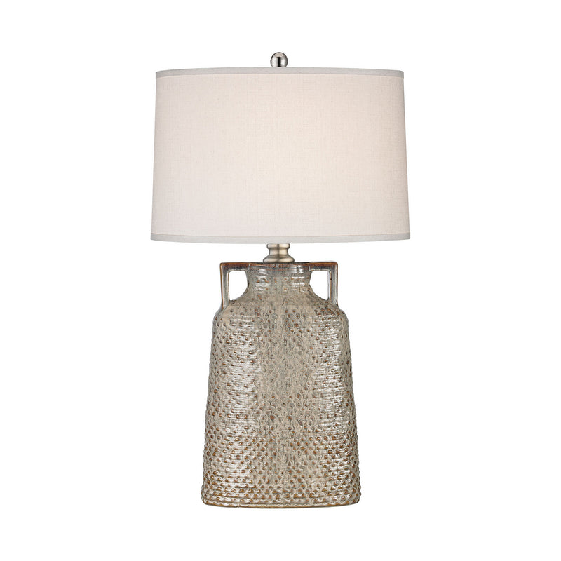 ELK Home D2923 One Light Table Lamp, Dark Cream Finish-LightingWellCo