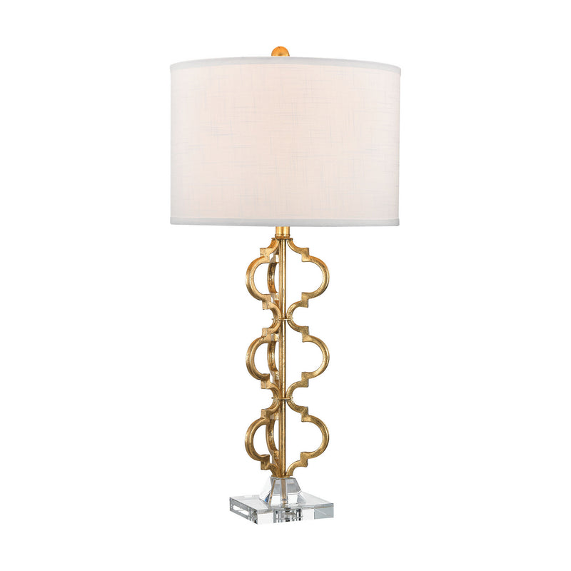 ELK Home D2931 One Light Table Lamp, Gold Leaf Finish-LightingWellCo