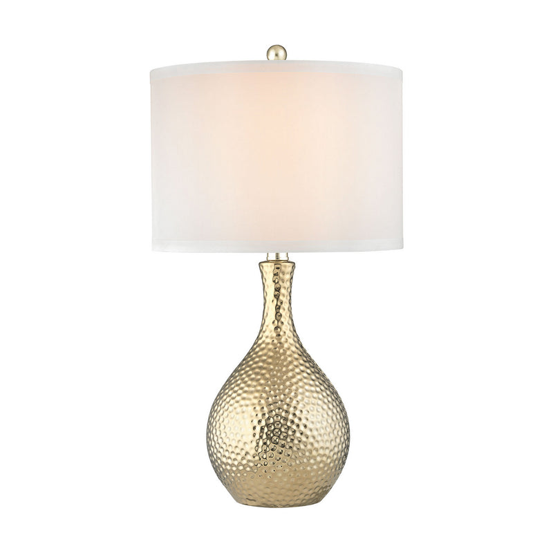 ELK Home D2940 One Light Table Lamp, Gold Plate Finish - At LightingWellCo