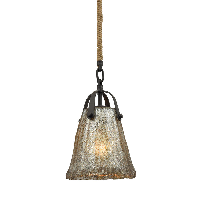 ELK Home 10631/1 One Light Mini Pendant, Oil Rubbed Bronze Finish - At LightingWellCo