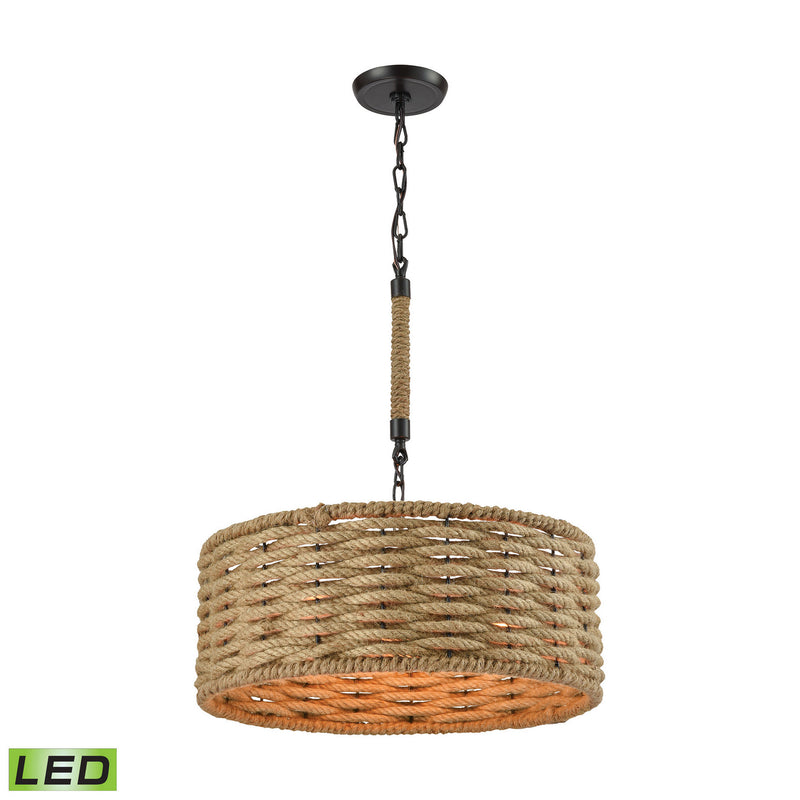 ELK Home 10711/3-LED LED Chandelier, Oil Rubbed Bronze Finish - At LightingWellCo