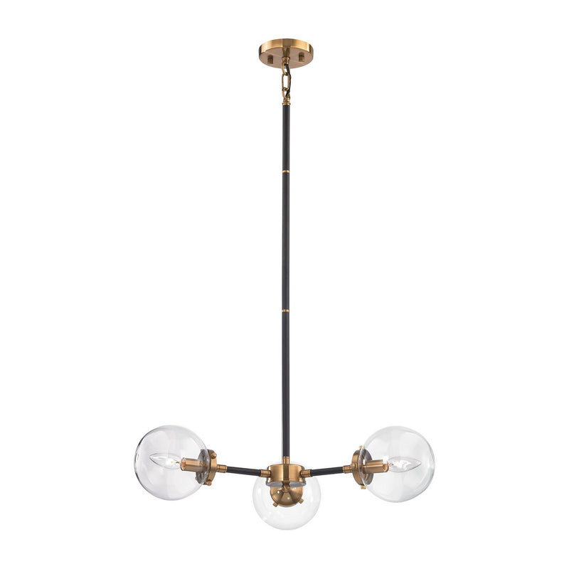 ELK Home 14431/3 Three Light Chandelier, Antique Gold Finish - At LightingWellCo