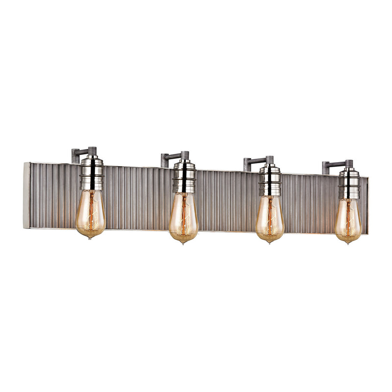 ELK Home 15923/4 Four Light Vanity, Polished Nickel Finish - At LightingWellCo