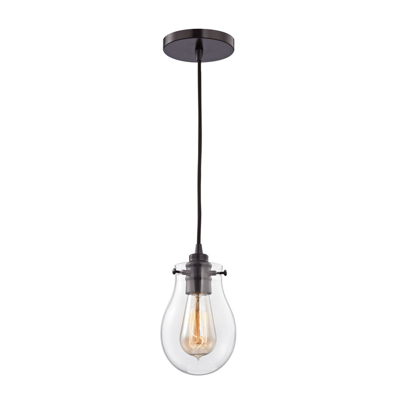 ELK Home 31934/1 One Light Mini Pendant, Oil Rubbed Bronze Finish-LightingWellCo