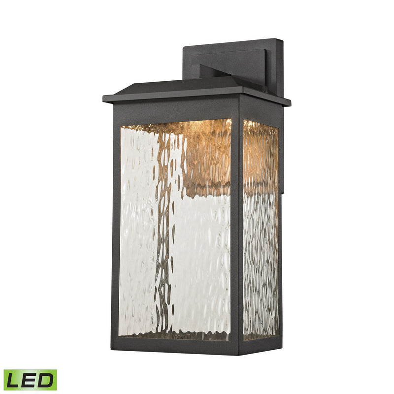 ELK Home 45201/LED LED Wall Sconce, Textured Matte Black Finish - At LightingWellCo