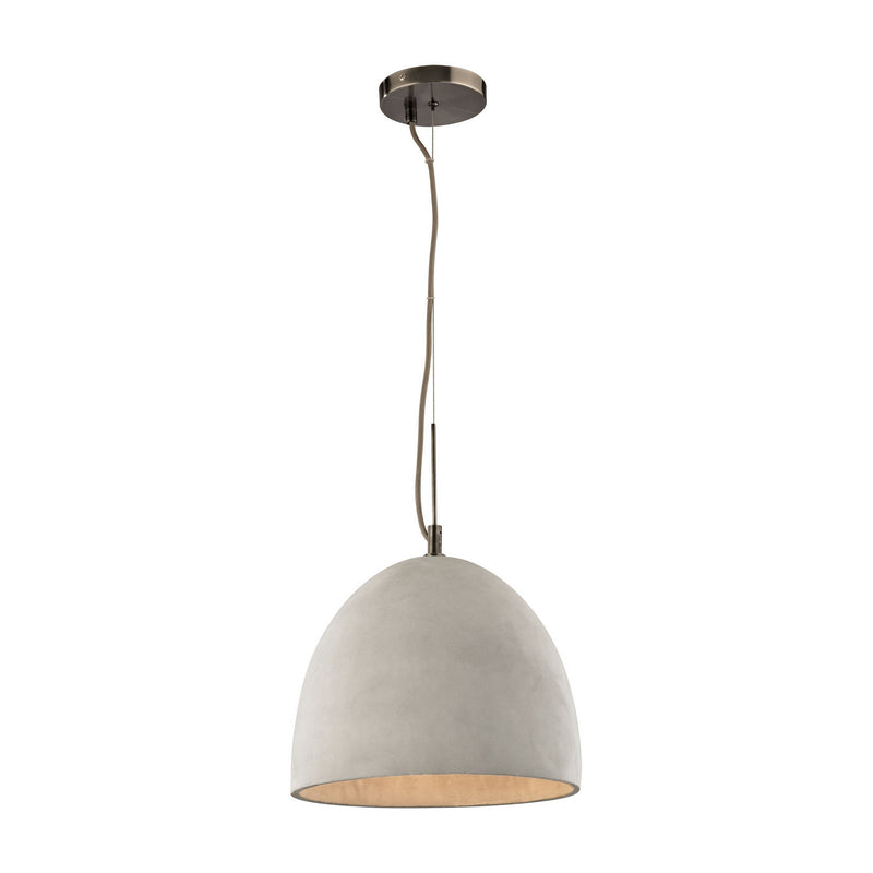 ELK Home 45334/1 One Light Mini Pendant, Black Nickel Finish - At LightingWellCo