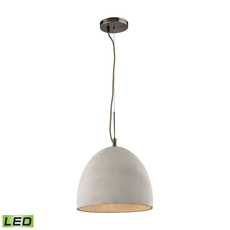 ELK Home 45334/1-LED LED Mini Pendant, Black Nickel Finish - At LightingWellCo