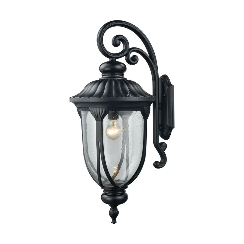 ELK Home 87102/1 One Light Wall Sconce, Matte Black Finish - At LightingWellCo