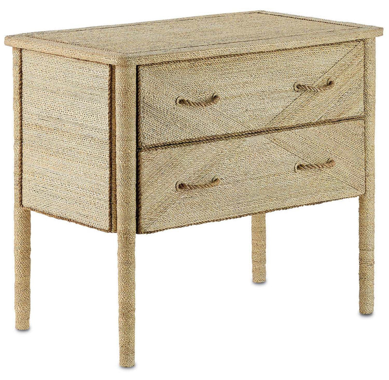 Currey and Company 3000-0011 Chest, Natural Finish - LightingWellCo