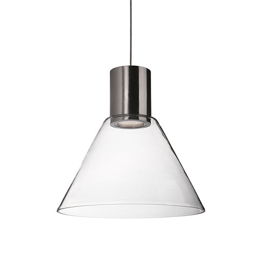 Kuzco Lighting Vanier PD11612-BN LED Pendant, Brushed Nickel Finish - LightingWellCo