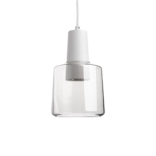 Kuzco Lighting Samson PD12506-CL LED Pendant, White Finish - LightingWellCo