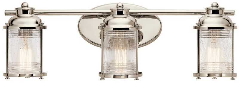 Kichler 45772PN Three Light Bath, Polished Nickel Finish - LightingWellCo