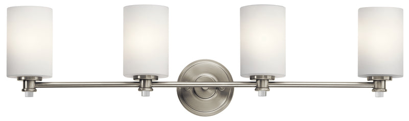 Kichler 45924NI Four Light Bath, Brushed Nickel Finish - LightingWellCo