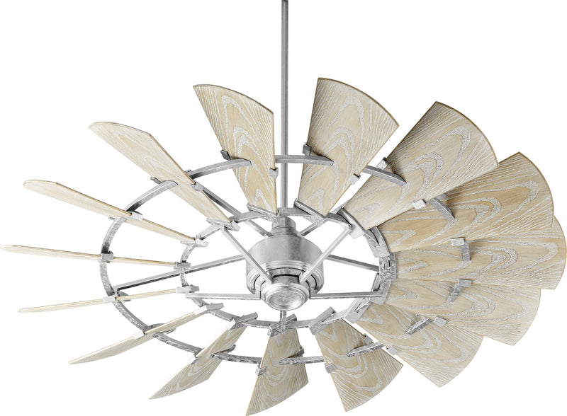 Quorum 196015-9 60``Patio Fan, Galvanized Finish - LightingWellCo