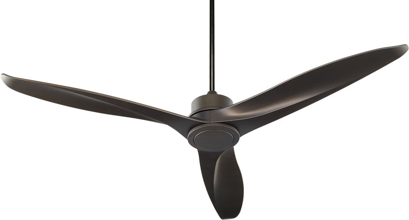 Quorum 74603-86 60``Ceiling Fan, Oiled Bronze Finish - LightingWellCo