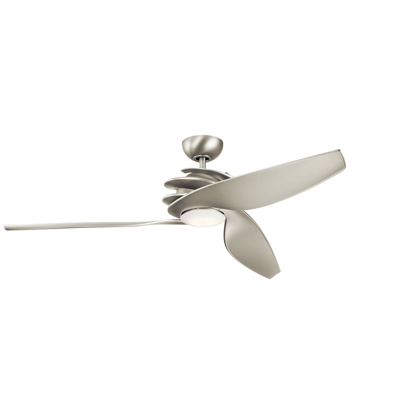 Kichler 300700NI 62``Ceiling Fan, Brushed Nickel Finish - LightingWellCo