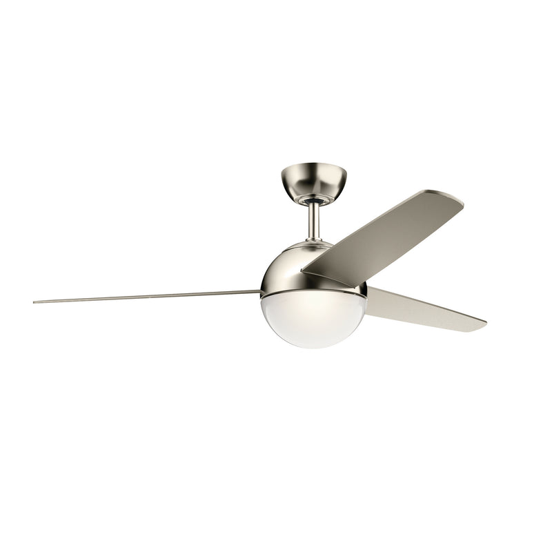 Kichler 300710PN 56``Ceiling Fan, Polished Nickel Finish - LightingWellCo