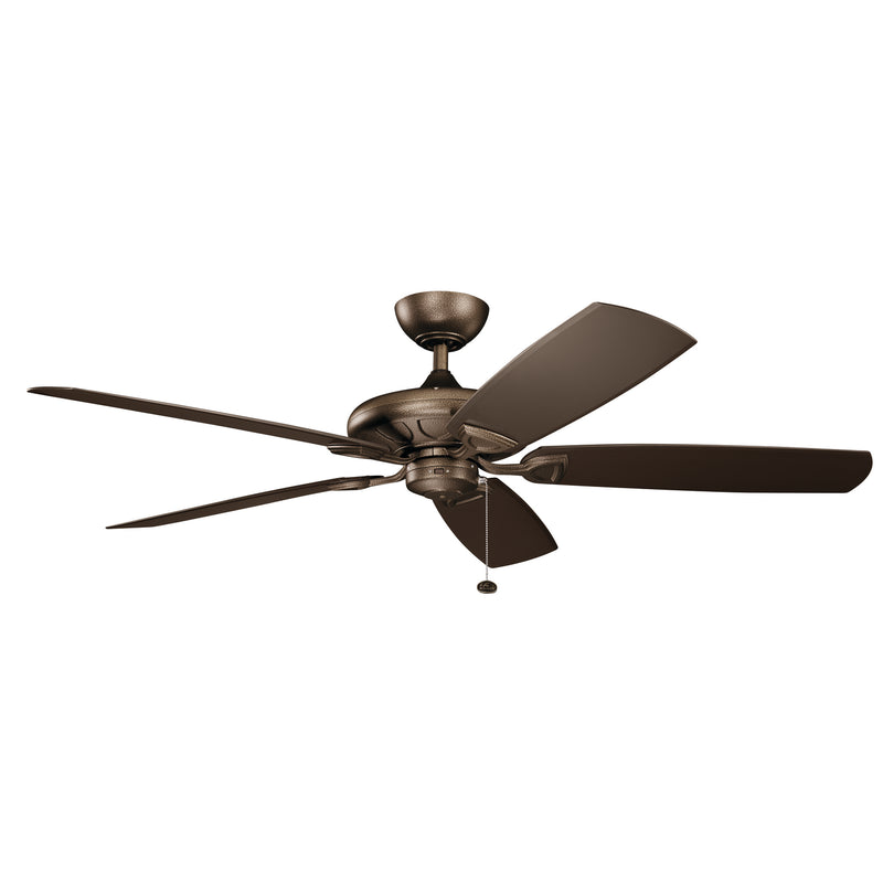 Kichler 310150WCP 60``Ceiling Fan, Weathered Copper Powder Coat Finish - LightingWellCo