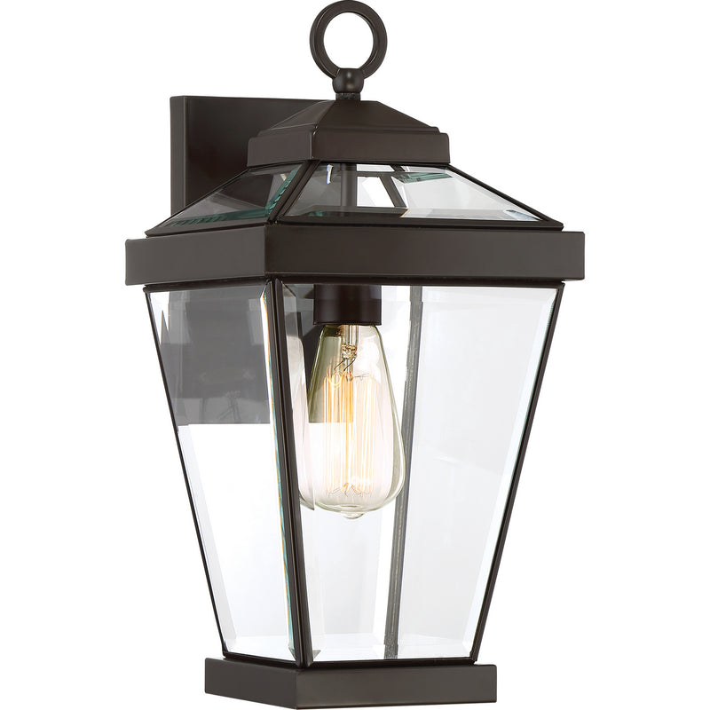 Quoizel RAV8408WT One Light Outdoor Wall Lantern, Western Bronze Finish - LightingWellCo