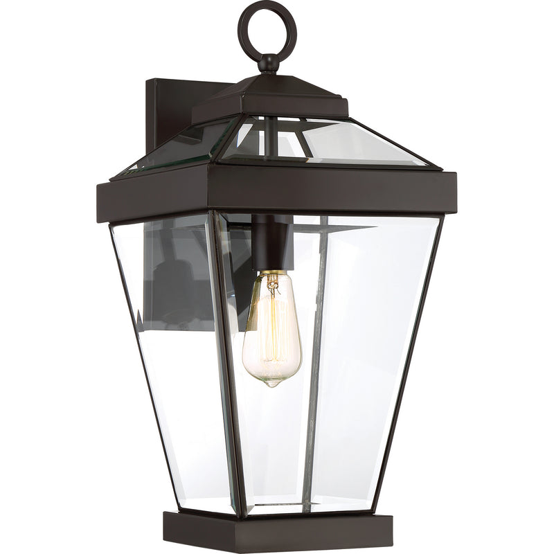 Quoizel RAV8410WT One Light Outdoor Wall Lantern, Western Bronze Finish - LightingWellCo