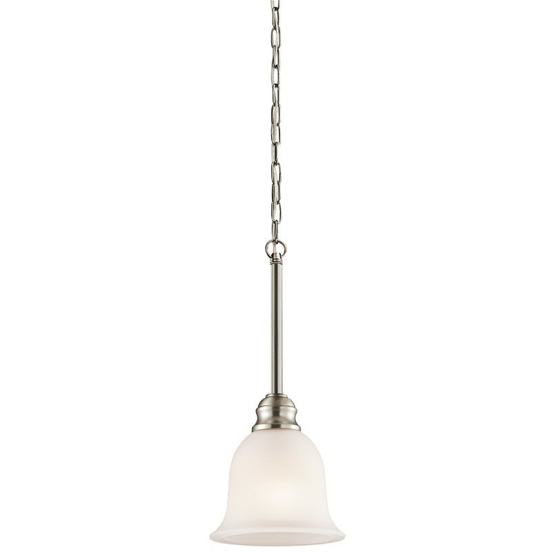 Kichler 42901NIL18 LED Mini Pendant, Brushed Nickel Finish - LightingWellCo