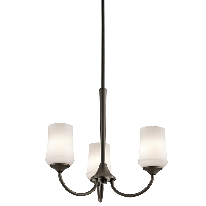 Kichler 43664OZL18 LED Chandelier, Olde Bronze Finish - LightingWellCo