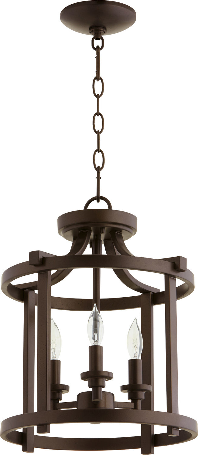 Quorum 2817-13-86 Three Light Dual Mount, Oiled Bronze Finish - LightingWellCo