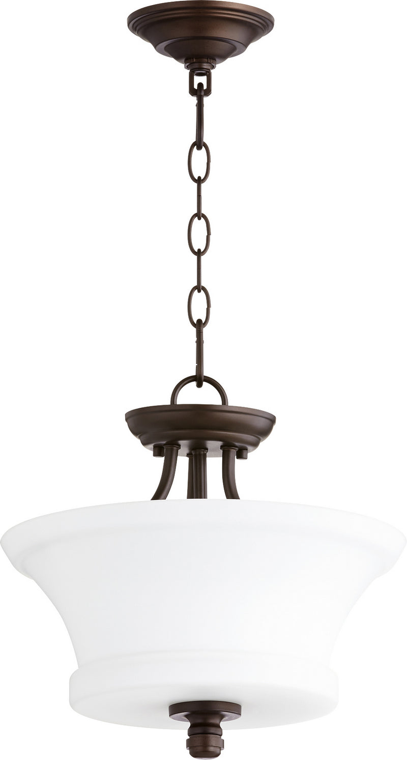 Quorum 2922-13-86 Two Light Dual Mount, Oiled Bronze Finish - LightingWellCo