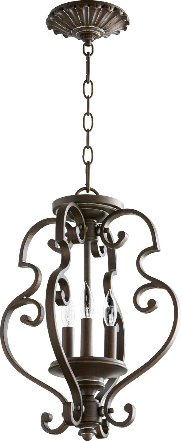 Quorum 2873-13-39 Three Light Dual Mount, Vintage Copper Finish - LightingWellCo