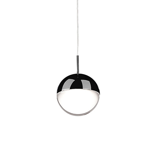 Kuzco Lighting Pluto 402801BC-LED LED Pendant, Black Chrome Finish - LightingWellCo