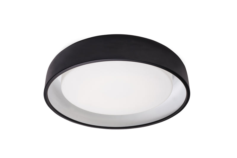 Kuzco Lighting Beacon FM13120-BK LED Flush Mount, Black Finish - LightingWellCo