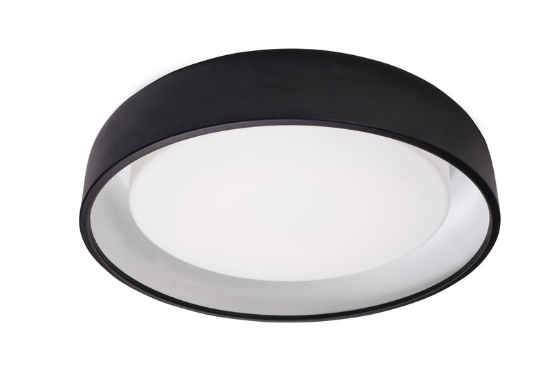 Kuzco Lighting Beacon FM13124-BK LED Flush Mount, Black Finish - LightingWellCo