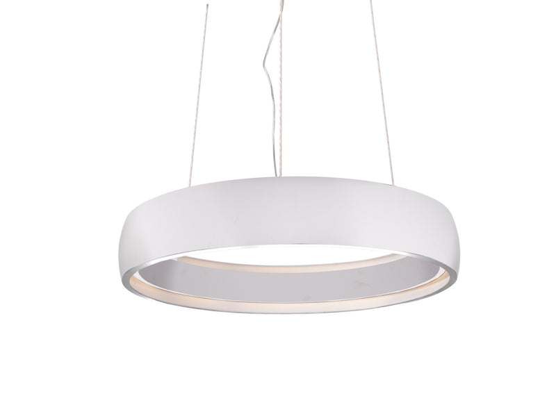 Kuzco Lighting Halo PD22723-WH LED Pendant, White Finish - LightingWellCo