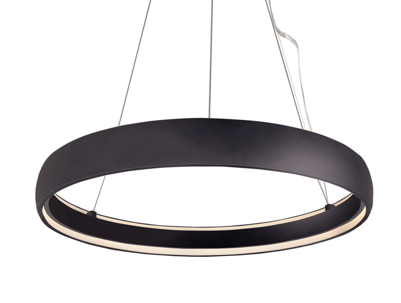 Kuzco Lighting Halo PD22735-BK LED Pendant, Black Finish - LightingWellCo