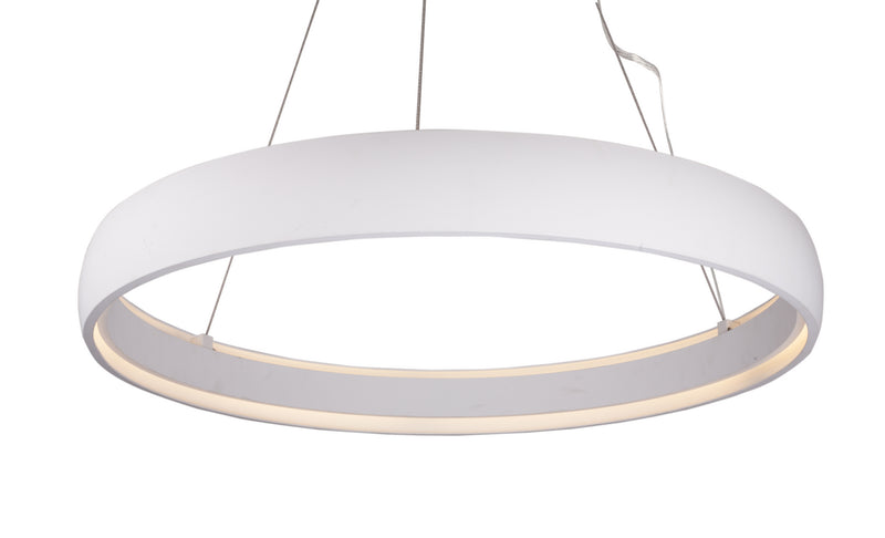 Kuzco Lighting Halo PD22735-WH LED Pendant, White Finish - LightingWellCo